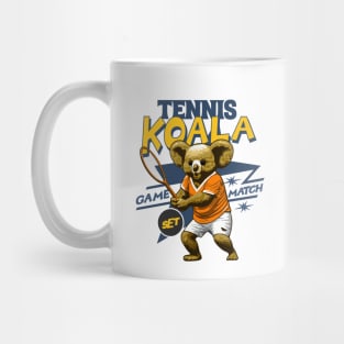 Tennis Koala bear game set match Mug